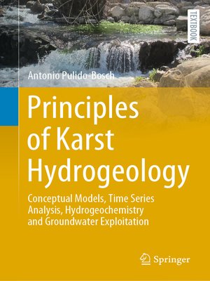 cover image of Principles of Karst Hydrogeology